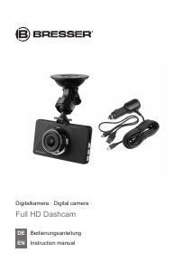 Bedienungsanleitung Bresser 96-86001 Dashcam Action-cam
