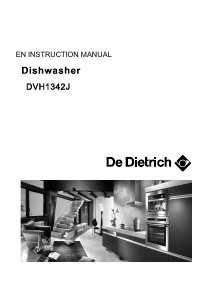 Handleiding De Dietrich DVH1342J Vaatwasser