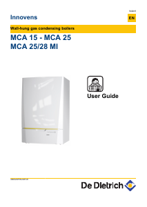 Manual De Dietrich MCA 25 Gas Boiler