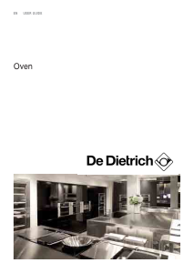 Handleiding De Dietrich DOV1545DG Oven