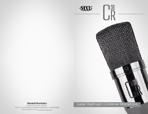 Manual MXL CR-30 Microphone