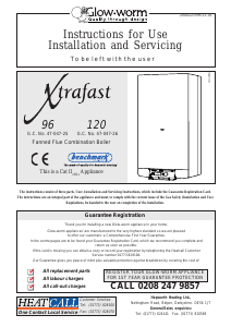 Manual Glow-worm Xtrafast 96 Central Heating Boiler