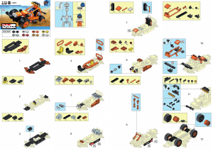 Bedienungsanleitung Sluban set M38-B0676 Car Club Buggy