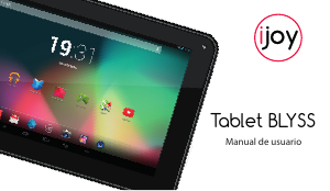Manual de uso I-Joy Blyss Tablet