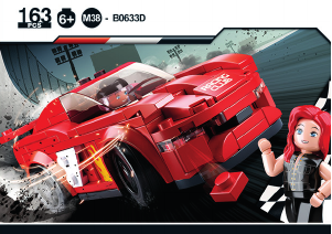 Manual Sluban set M38-B0633D Car Club Bird