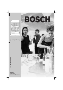 Manual Bosch SGS53A22EU Máquina de lavar louça