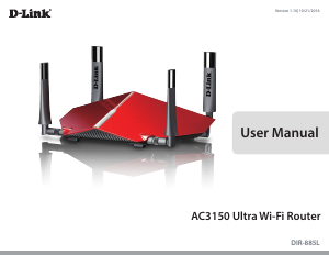 Manual D-Link DIR-885L Router