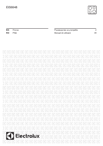 Manual Electrolux EIS6648 Plită