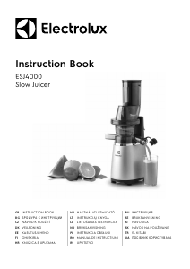 Bruksanvisning Electrolux ESJ4000 Juicepress