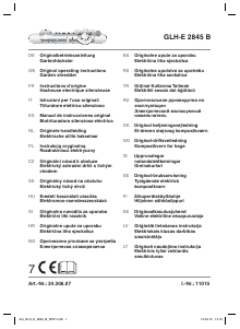 Bruksanvisning Gardol GLH-E 2845 B Kompostkvern