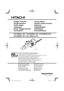 Manual de uso Hitachi CH 78EC3 Tijeras cortasetos