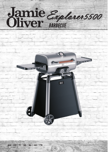 Käyttöohje Jamie Oliver Explorer 5500 Grilli