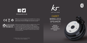 Manual KitSound Cadet Speaker