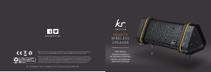 Manual KitSound Gravity Speaker