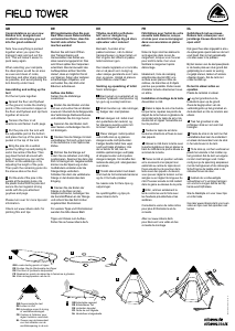 Brugsanvisning Robens Field Tower Telt