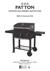 Mode d’emploi Patton C2 Charcoal Chef Barbecue