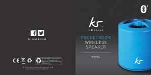 Manual KitSound PocketBoom Speaker