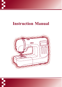 Manual Carina Professional Sewing Machine