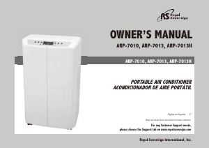 Handleiding Royal Sovereign ARP-7013 Airconditioner