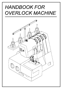 Manual Carina Top-lock DF Sewing Machine