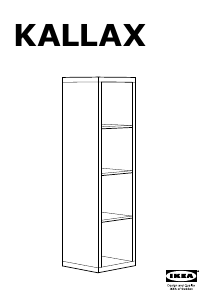 Kullanım kılavuzu IKEA KALLAX (42x147) Dolap