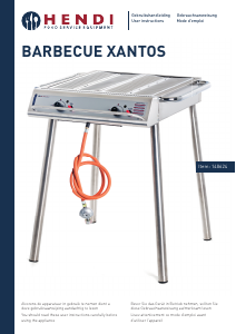 Manual Grafen Xantos Barbecue