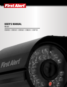 Handleiding First Alert CM480 Beveiligingscamera