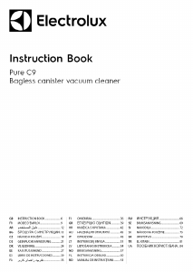 Manual de uso Electrolux PC91-ANIMA Aspirador