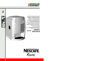 Brugsanvisning Bravilor Nescafe Komo Kaffemaskine