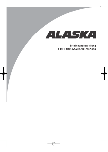 Manual Alaska UVC0515 Vacuum Cleaner