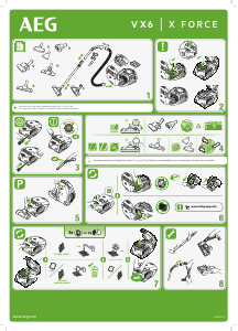 Kasutusjuhend AEG VX6-2-ÖKO Tolmuimeja