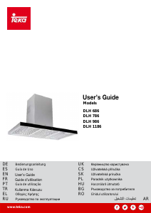 Manual Teka DLH 686 T Cooker Hood