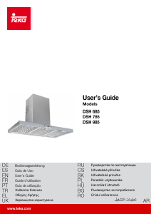 كتيب مدخنة موقد طبخ DSH 985 Teka