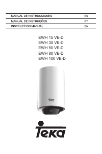 Manual de uso Teka EWH 50 VE-D Calentador de agua