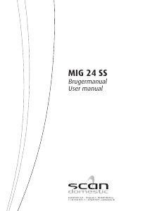 Brugsanvisning Scandomestic MIG 24 SS Mikroovn