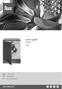 Manual Teka LSI5 1480 Máquina de lavar e secar roupa