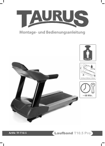 Bedienungsanleitung Taurus T10.5 Pro Laufband