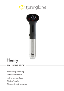 Manual Springlane Henry Sous-vide Stick