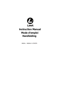 Mode d’emploi Limit LICM25S Micro-onde