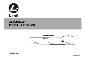 Handleiding Limit LIKD60X450 Afzuigkap