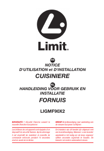 Mode d’emploi Limit LIGMF90X2 Cuisinière