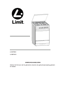 Handleiding Limit LIGMFB60X Fornuis