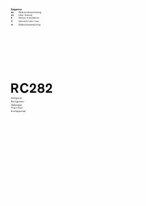Manual Gaggenau RC282305 Refrigerator