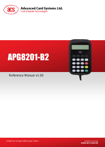 Handleiding ACS APG8201-B2 Kaartlezer