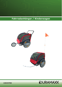 Bedienungsanleitung Duramaxx 10029780 Fahrradanhänger