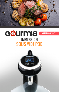 Handleiding Gourmia GSV130T Sous-vide stick