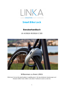 Bedienungsanleitung Linka LK-C100 Smart Fahrradschloss