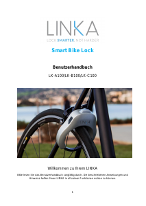 Bedienungsanleitung Linka LK-B100 Smart Fahrradschloss