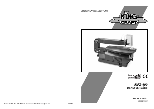 Bedienungsanleitung King Craft KFZ-400 Stichsäge