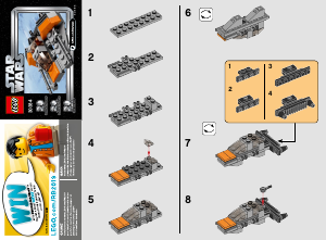 Manual Lego set 30384 Star Wars Snowspeeder